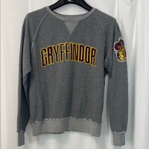 Universal Studios Gryffindor Gray Crew Neck